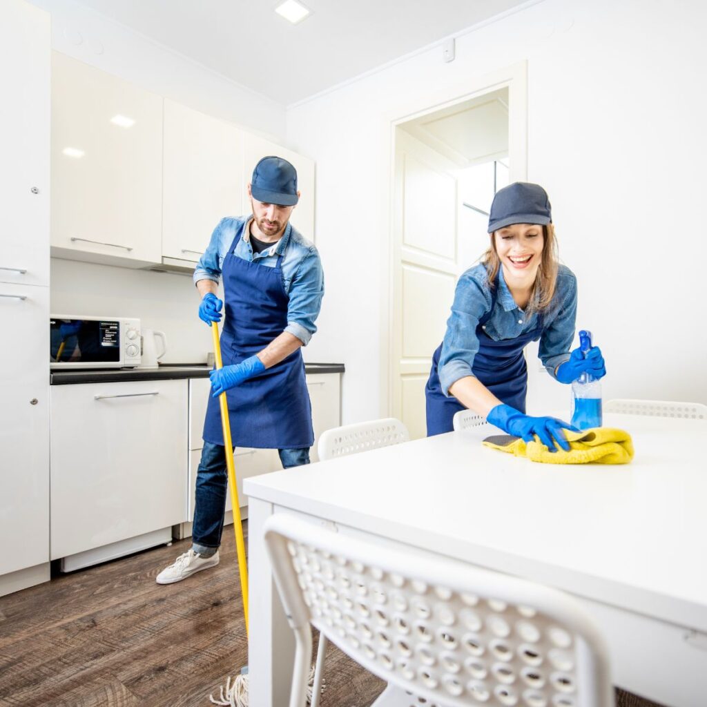 Hire a professional cleaning service - Keeping Your Office Kitchen Clean - cleanerslist